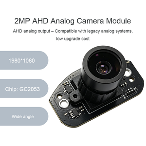 Objectif grand angle 2MP GC2053 AH/ CVBS/TVI/CVI/infrarouge FF à mise au point fixe analogique avec module caméra IR 650nm à faible coût - Product Image 1