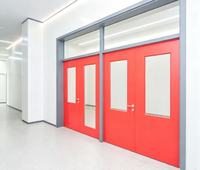 1500*2400  Pintu Baja Kaca Ganda Berukuran Besar  Deskripsi.md  Untuk Rumah Sakit, Ruang Bersih, dan Laboratorium