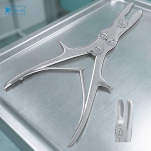 Pinza manual quirúrgica Stille Leur Rongeur, instrumento de clase II con certificación CE, de acero inoxidable con base de acero F9-722 ISO 2015 - Product Image 2