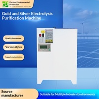 Machine de raffinage électrolytique PC-20 Or-Argent, équipement de récupération de métaux et de galvanoplastie pour le développement photo et le minerai de cuivre
