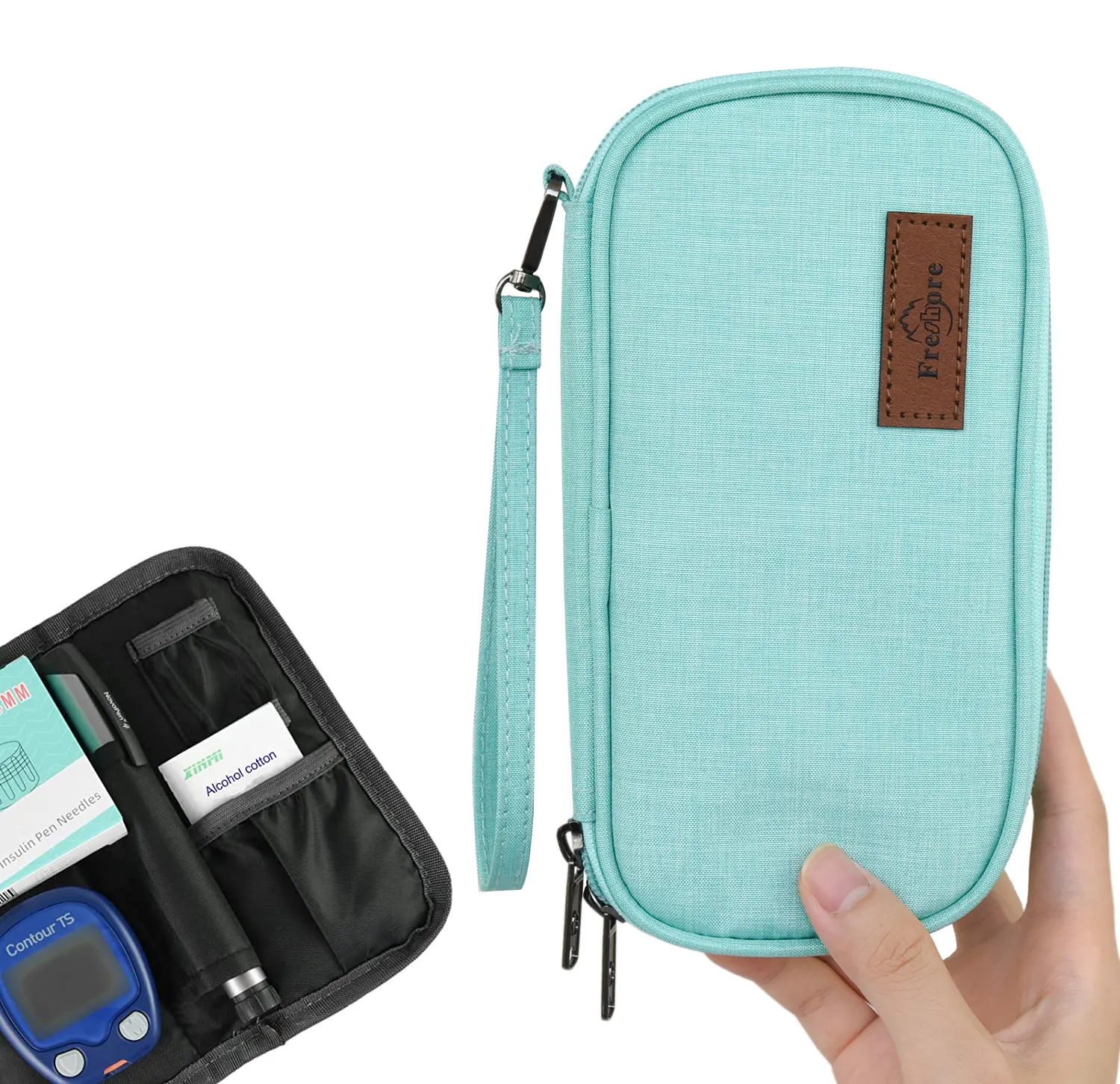 Insulin Cooler Travel Case Portable Insulated Cooler Bags Medical Travel Bag for Insulin Pens and Other Diabetic Supplies