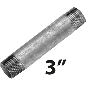 Barile in Acciaio al Carbonio Zincato da 3 Galloni con Raccordo per Tubi da 200 mm - Product Image 2