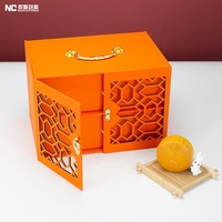 2025 personnalisé porte ouverte moderne Mooncake coffrets cadeaux ensemble luxe Mooncake boîtes tiroir emballage lune gâteau boîte