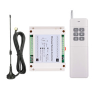 Automatisation domestique automatique 12 canaux, télécommande sans fil 433 MHz, relais AC 220V DC12V/24V, interrupteur RF, émetteur 12 boutons, éclairage