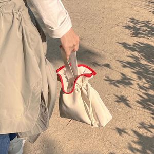 Cheap Factory Price Eco-Friendly Recycled Handle Cotton Dust <b>Pouch</b> Natural Cotton Canvas Bag With <b>Drawstring</b> - Product Image 6