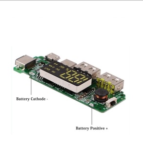 18650 5V 2.4A litio, Display digitale della batteria, modulo di ricarica doppio, banda di uscita USB, Display Booster, Mmodule - Product Image 4