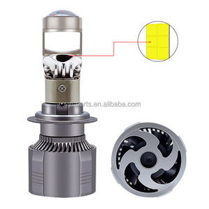H11 A80S H7 LED <span class=keywords><strong>ไฟ</strong></span><span class=keywords><strong>หน้า</strong></span>เลนส์โปรเจคเตอร์ H11 HB3 HB4 9006 9005โปรเจคเตอร์ขนาดเล็ก6000K <span class=keywords><strong>ไฟ</strong></span>สูง/ต่ำสีขาว - Product Image 1