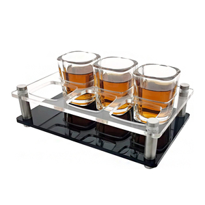 6 fori chiaro acrilico colpo <span class=keywords><strong>porta</strong></span> occhiali per Club Party - Product Image 1