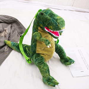 Zaino della peluche dei bambini del <span class=keywords><strong>dinosauro</strong></span> dei giocattoli animali svegli di vendita diretta della fabbrica - Product Image 5