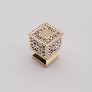 Alliage Cristal Accessoires Monotrou Poignée <span class=keywords><strong>Diamant</strong></span> Verre Cuisine <span class=keywords><strong>Tiroir</strong></span> Armoire À Chaussures Armoire De Toilette <span class=keywords><strong>Bouton</strong></span> - Product Image 3