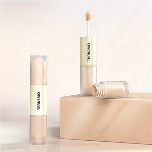 Tube de rouge à lèvres liquide personnalisé avec logo, vide, 4 ml, contenants pour gloss à lèvres, emballage plastique double extrémité pour gloss - Product Image 3