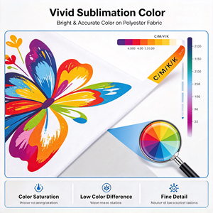 Goosam 1000ML Sac d'encre de sublimation HDK C M Y pour imprimante Epson SureColor F6080 F6270 F7280 F9200 Vente en gros OEM - Product Image 2