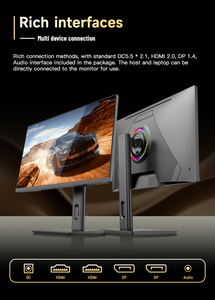 จอเล่นเกม Full HD 1080P 260 <span class=keywords><strong>Hz</strong></span> <span class=keywords><strong>360</strong></span> <span class=keywords><strong>Hz</strong></span> ขนาด27นิ้ว IPS ไฟแบ็คไลท์ LED จอภาพคอมพิวเตอร์พร้อมฐานยกและ HD DP DC - Product Image 4