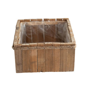 फैक्टरी थोक आयताकार लकड़ी के फूल प्लांटर लकड़ी लाइविंगरूम सेट यूरोपी शैली फ्लोरोपम सेट - Product Image 1