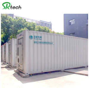 Conteneur de stockage d'énergie hors réseau industriel et commercial, batteries lithium-ion à refroidissement, solaires SWS1MW-BESS, système de stockage d'énergie B - Product Image 1