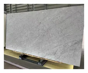 Итальянский натуральный мрамор bianco Carrara белый камень серые Вены плиты полированный мрамор Bianco White Carrara