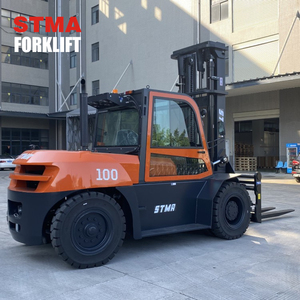 מלגזות דיזל חדשות לגמרי של STMA, בעלות כושר הרמה של 10 טון, עם מנוע יפני ותא נהג. - Product Image 5