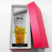 Trophée de course équestre Jadevertu LJ1088 LIULI + Cristal sablé gravé durable