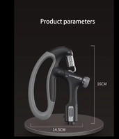 Nuevo Agarrador de Mano para Ejercicio con Contador, Agarrador de Mano para Gimnasio, Ejercicios de Fuerza y Potencia, Agarrador de Mano Ajustable de 100 Kg
