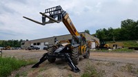 STH1256A Chariot télescopique robuste avec cabine ROPS et système intelligent de surveillance de la charge pour la location d'équipements à fonctionnement cyclique