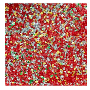 Nouveauté : 100% Vegan, Star Flash Sprinkles, sucre à peler, granulés de cristal, bonbons, sucre en grains, pépites comestibles, décoration de gâteaux - Product Image 4