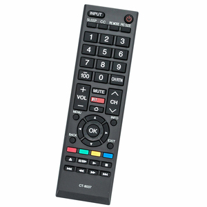 New CT-8037 <b>Remote</b> <b>Control</b> for Toshiba LCD LED TV 40L3400 50L3400 58L5400 58L5400 58L5400U 58L5400UC 65L5400 65L5400U - Product Image 3