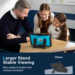 Custodia Robusta Antiurto per <span class=keywords><strong>iPad</strong></span> 10.2 (9ª, 8ª, 7ª Gen) in Silicone con Grande Supporto Integrato, Resistente agli Urti - Product Image 5