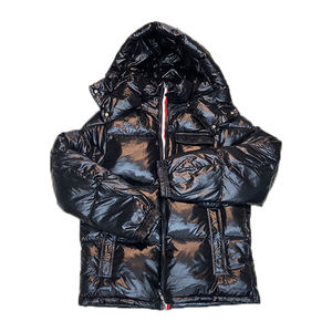 Veste d'hiver pour homme de haute qualité en gros, <span class=keywords><strong>doudoune</strong></span> légère à capuche, coupe-vent matelassé épais pour homme - Product Image 1