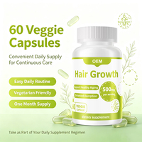 Complément alimentaire en marque privée OEM, livraison rapide, capsules pour la santé des cheveux