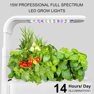 Système de culture hydroponique intelligent pour herbes aromatiques, pot de fleurs auto-arrosant, système hydroponique, <span class=keywords><strong>jardin</strong></span> <span class=keywords><strong>d</strong></span>'<span class=keywords><strong>intérieur</strong></span> intelligent - Product Image 3