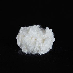 Material de Relleno de <span class=keywords><strong>Fibra</strong></span> de Poliéster Conjugada <span class=keywords><strong>Hueca</strong></span> Súper Corta, Hipoalergénico, Hidrófilo, de Color Blanco, PSF 7D - Product Image 3