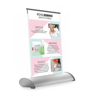 Stand Banner Gulung Mini A4 A3 untuk Promosi dan Pameran - Product Image 1