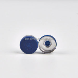 Tapas de Viales Farmacéuticos Personalizadas de 13 mm y 20 mm, Tapas de Plástico y Aluminio con Tapa Abatible para Botellas de Inyección - Product Image 6
