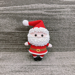 Juguetes de ganchillo navideños, muñecos amigurumi de peluche suave hechos a mano, regalo para baby shower, venta al por mayor, fábrica de Vietnam - Product Image 5