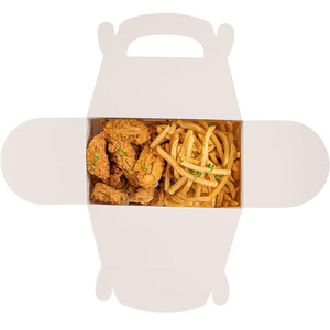 B698 bomboniere a timpano rosa scatole dal Design accattivante a righe con finestra trasparente per animali domestici fienile incorporato con manico In giorno vecchia scatola per pulcini - Product Image 6