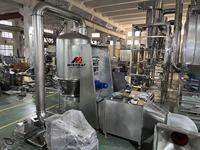Séchoir industriel automatique à lit fluidisé en acier inoxydable pour l'essorage des additifs chimiques et des produits alimentaires avec composants à engrenages