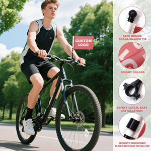 Banderas Personalizadas de Halloween para Bicicleta, Impresión Digital, Bandera Nacional con Asta de Plástico y Tornillo, Venta al Por Mayor - Product Image 5