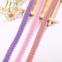 40yards Dentelle Polyester Couleur Beige 12mm Herringbone Edge Centipede Lace Lantern Decorative Edge Clothing Accessories Lace