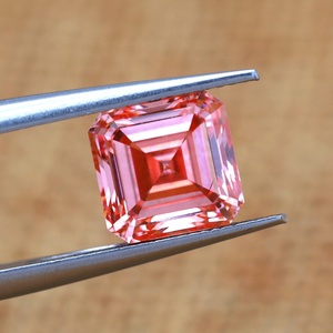 Aissi-<span class=keywords><strong>Forever</strong></span> HPHT/CVD — diamants en croissance, couleur rose vif, de haute qualité, pour le laboratoire - Product Image 1