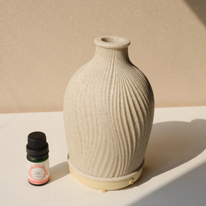 Difusores de aroma de sabor artístico de alta calidad, <span class=keywords><strong>Humidificador</strong></span> ultrasónico de aceite esencial de poliresina de luz cálida - Product Image 4