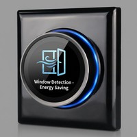 Thermostat intelligent WiFi Tuya, contrôleur programmable hebdomadaire à bouton rotatif pour chauffage au sol