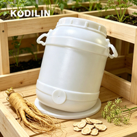 KODILIN Ingredientes de Grado Alimenticio TMix, Mezcla de Botánicos Naturales Puros, Mezclas Estimulantes de Energía, Extracto Puro de Raíces de Ginseng Secas