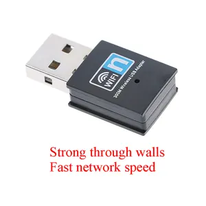 OEM 802.11 n/g/b Mini 300M USB2.0 MT7601U Wifi güvenlik cihazı WiFi adaptörü Wifi LAN kartı kablosuz Wifi güvenlik cihazı ağ kartı