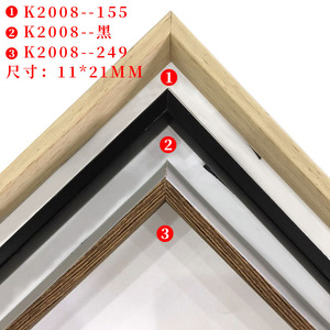 K2008 Series Ps Foam <b>Frame</b> Trim 11x21mm L Shaped Minimalist Decorative Molding For Painting <b>Mounting</b> - Product Image 3