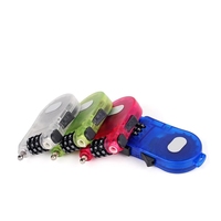 Cadenas à câble rétractable portable à combinaison à 3 chiffres pour casque, bagages, vélo