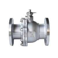 Vanne à boisseau sphérique à bride en fonte ductile DN20 PN16 3/4" à commande manuelle pour systèmes d'incendie, fourniture directe usine OEM