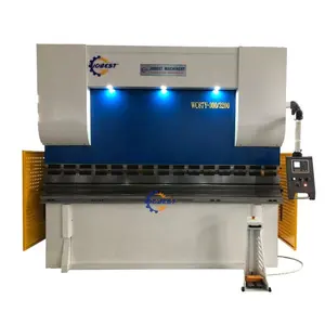 En stock prensa hidráulica break cnc, máquina de carpeta de hierro cnc hidráulica