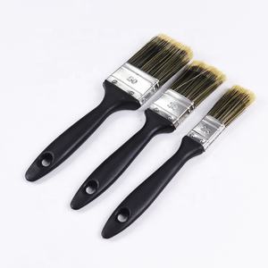 Pinceles de Nailon <span class=keywords><strong>MAXMAN</strong></span> para Óleo, Gouache y Plástico, Mango Negro, Pinceles Resistentes - Product Image 2