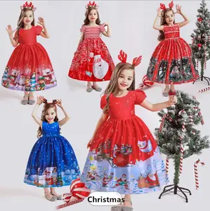 Faldas navideñas para niñas, trajes de bebé, trajes de Navidad para niños, novedad