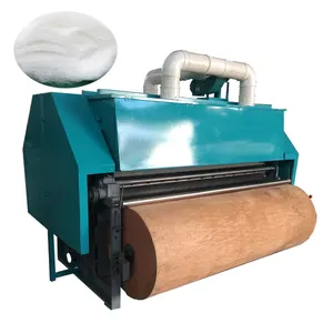 Automation Industrial Roller Carding Machine Small Wool Alpaca Carding Machine for Cotton